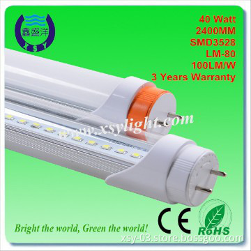 40W China 240CM LED Tube T8 Light  AC100-277V
